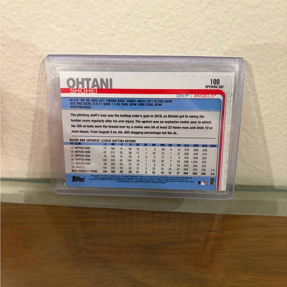 ROOKIE CUP 2019 Topps Opening Day Shohei Ohtani – Angels - Picture 2 of 3